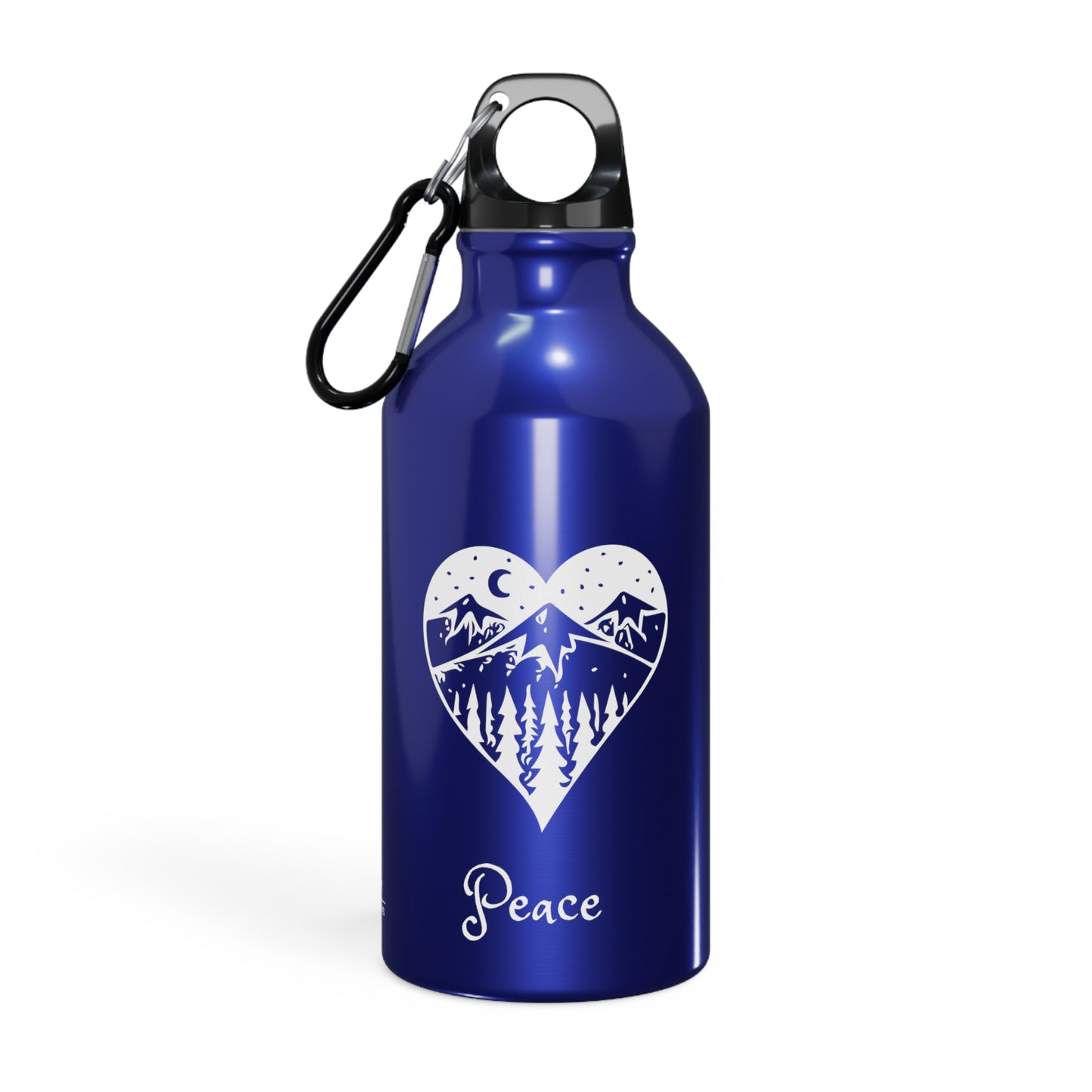 Peace in Nature Yoga Water Bottle