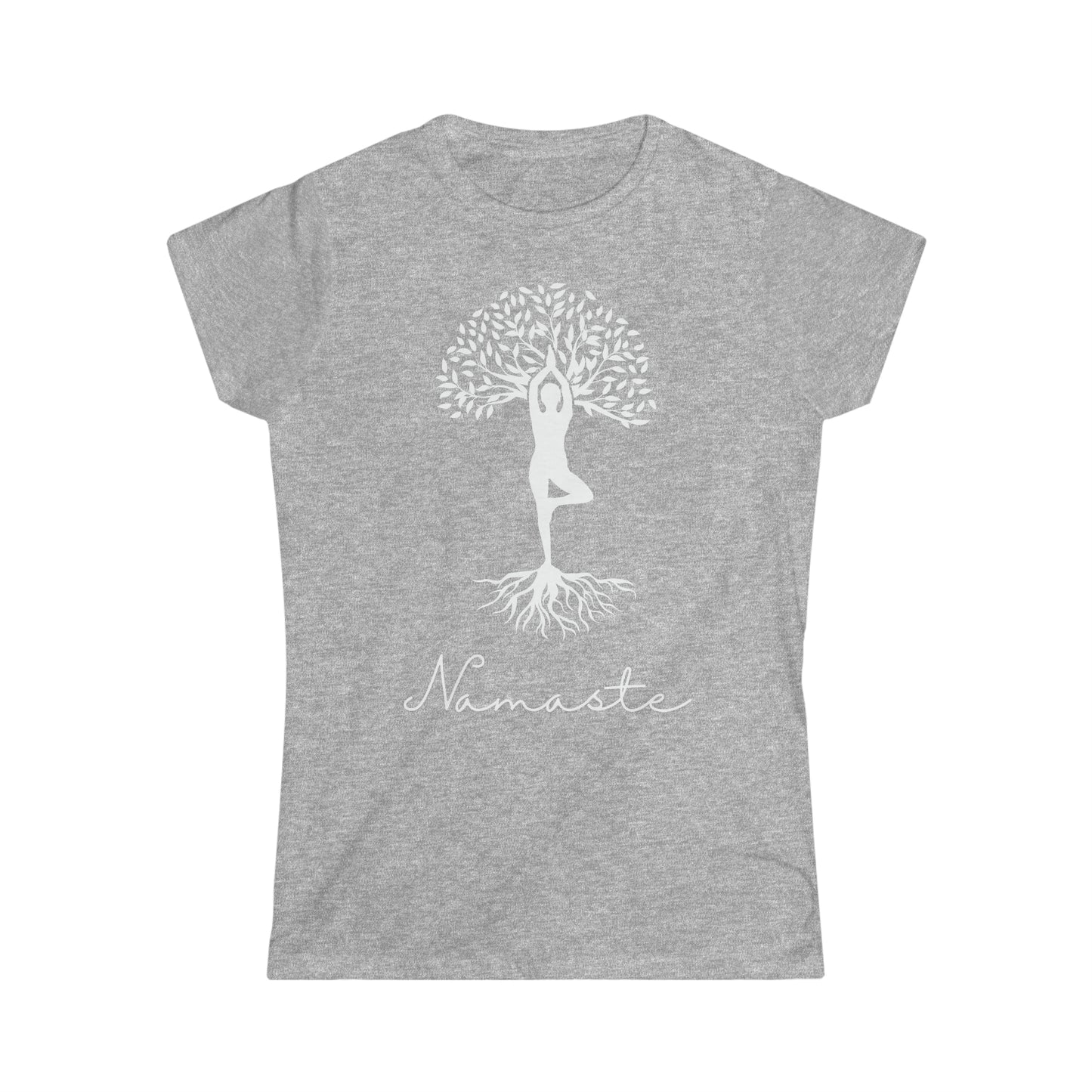 Tree Pose (Vrikshasana) Yoga T-Shirt