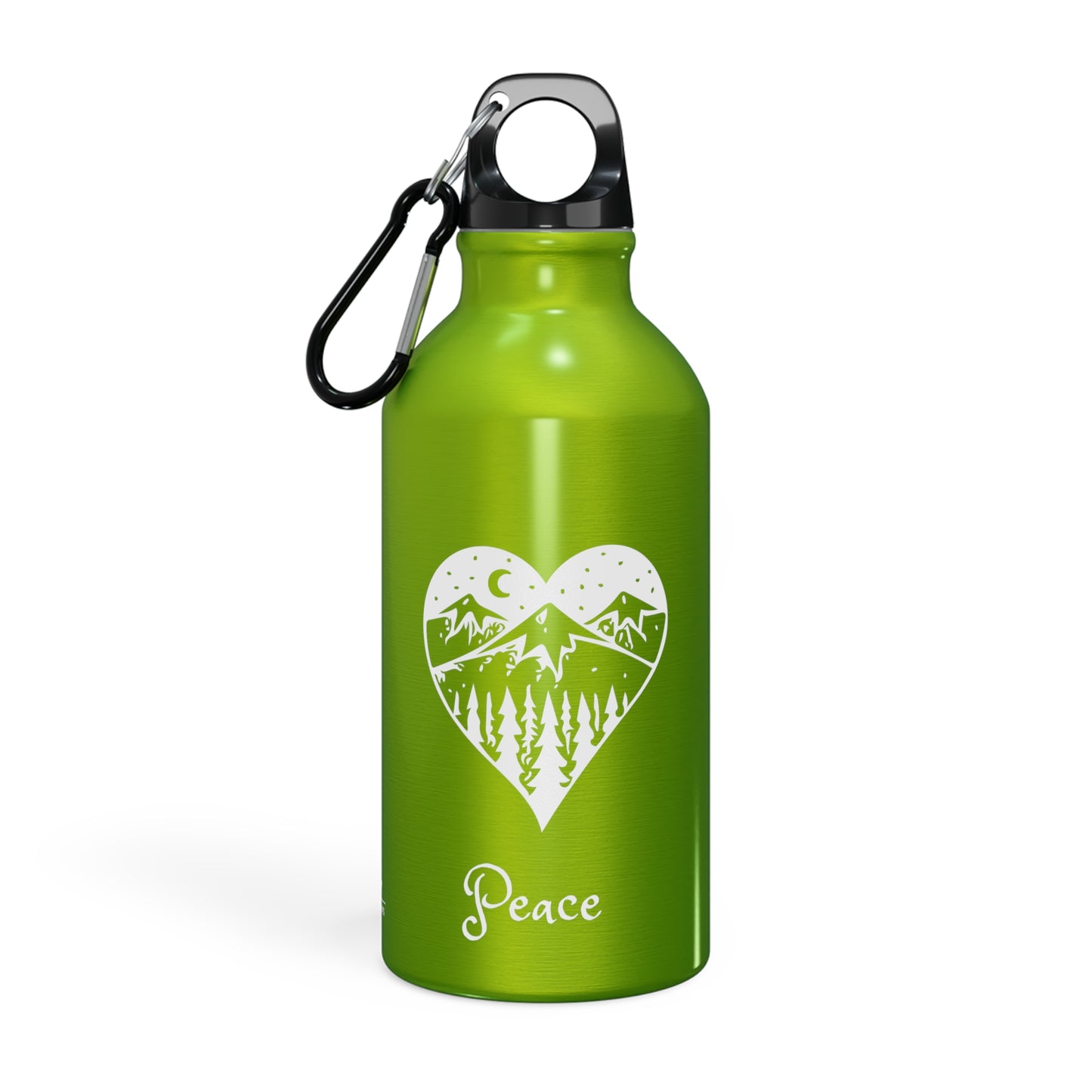 Peace in Nature Yoga Water Bottle