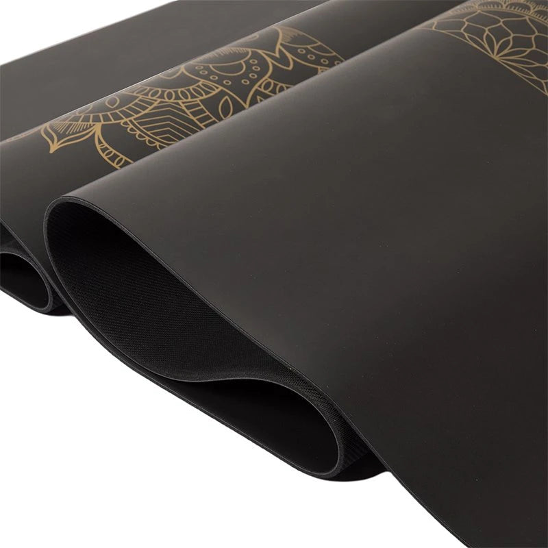 Luxury Natural Rubber Gilded Yoga Mat