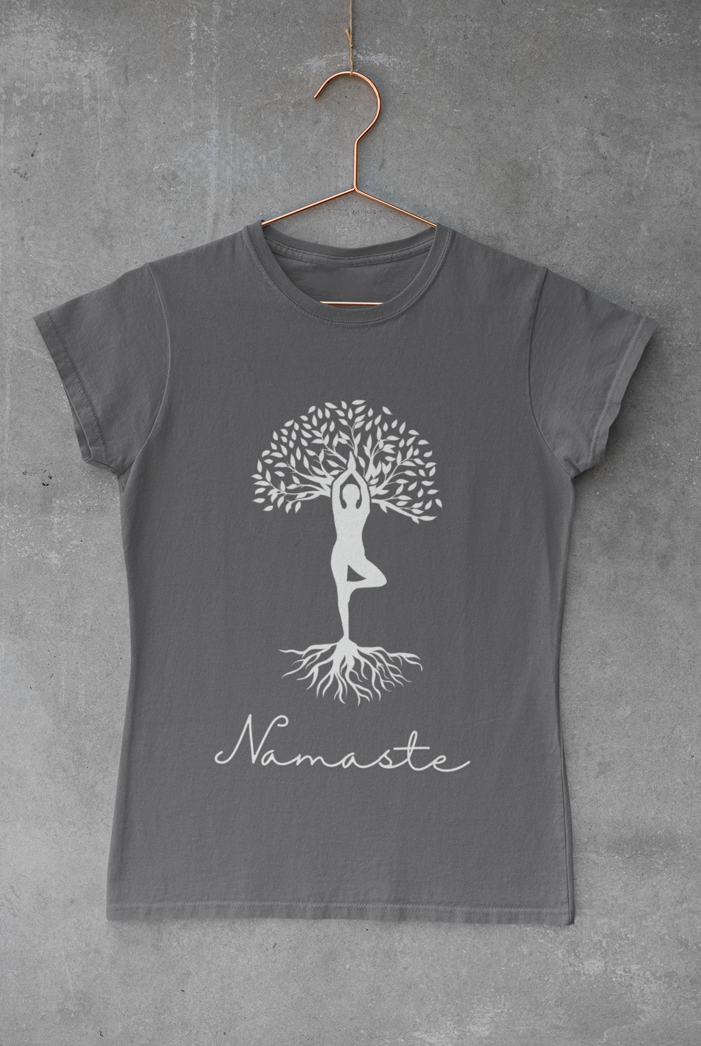 Tree Pose (Vrikshasana) Yoga T-Shirt