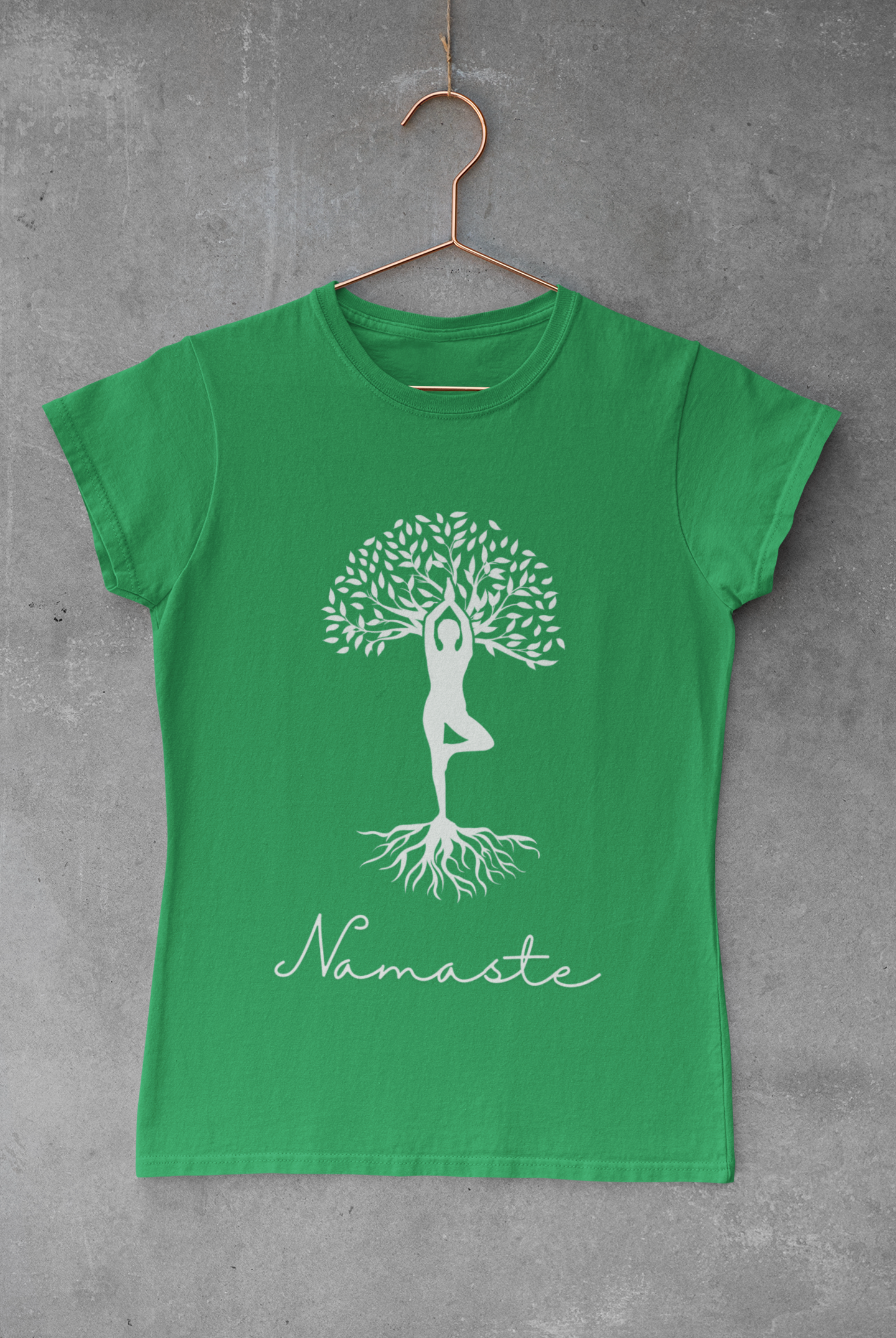 Tree Pose (Vrikshasana) Yoga T-Shirt