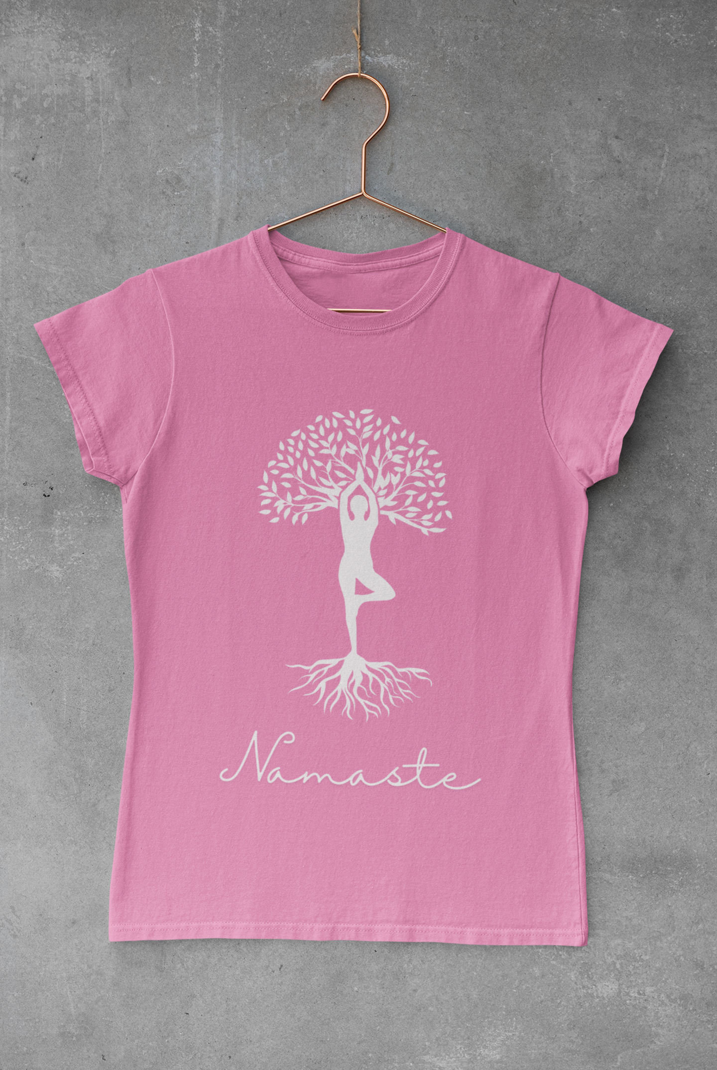 Tree Pose (Vrikshasana) Yoga T-Shirt