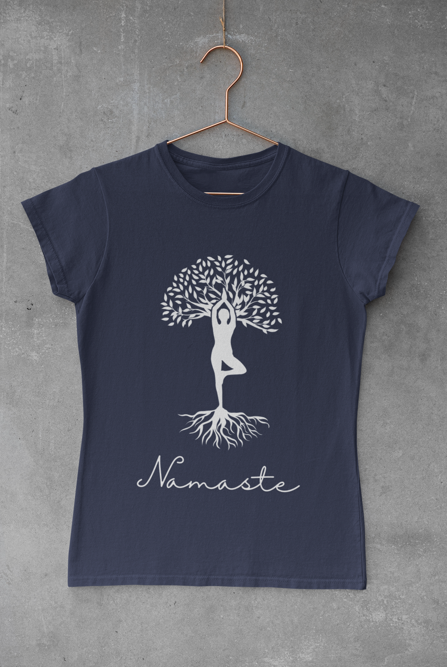 Tree Pose (Vrikshasana) Yoga T-Shirt